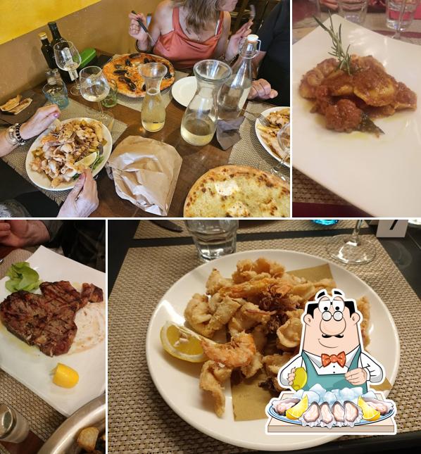 Ostriche al Ristorante trattoria le Piastre