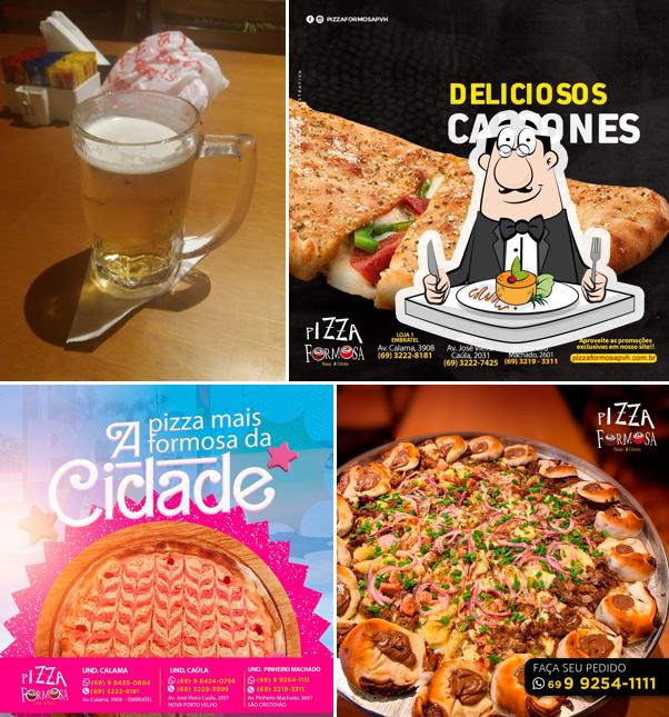 Comida em Pizzaria Pizza Formosa