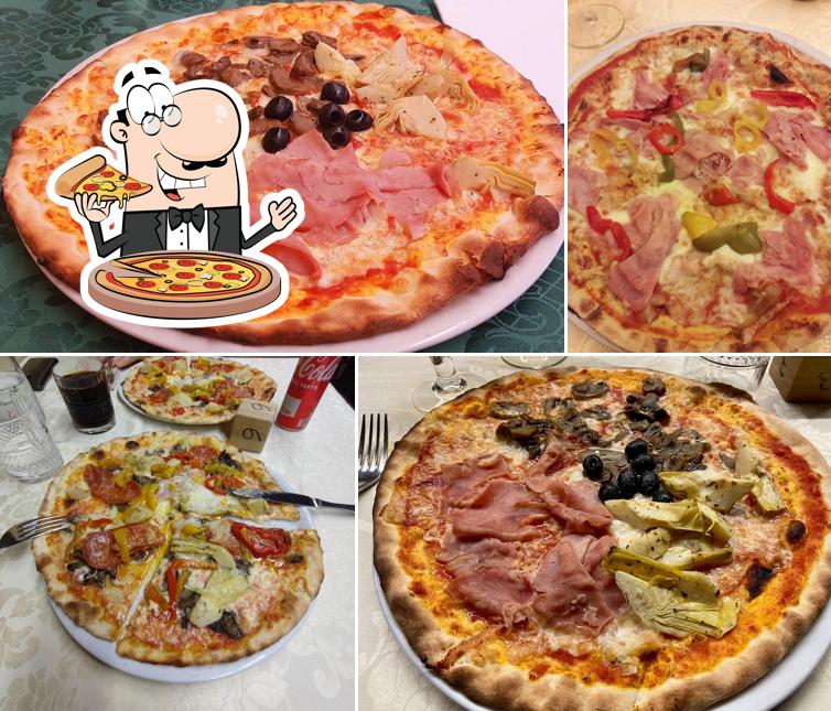 Ordina tra le svariate varianti di pizza