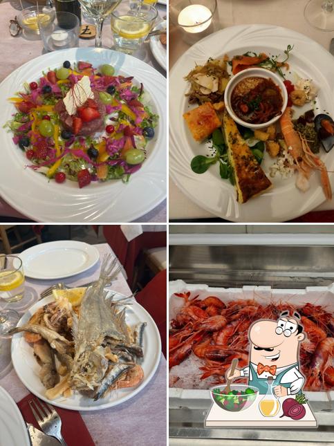 Insalata di barbabietole al Taverna Ligure DOC