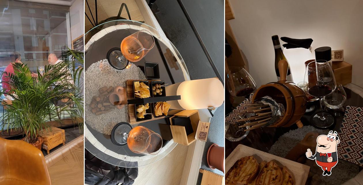 È gradevole godersi un bicchiere di vino a Sarduzzo Enoteca & Co