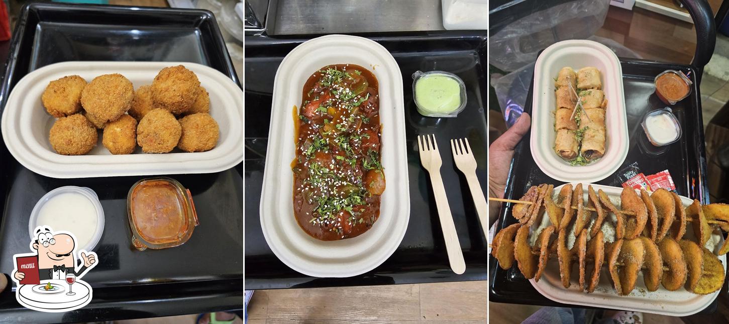 Meals at Mohali flavors I super corndogs I