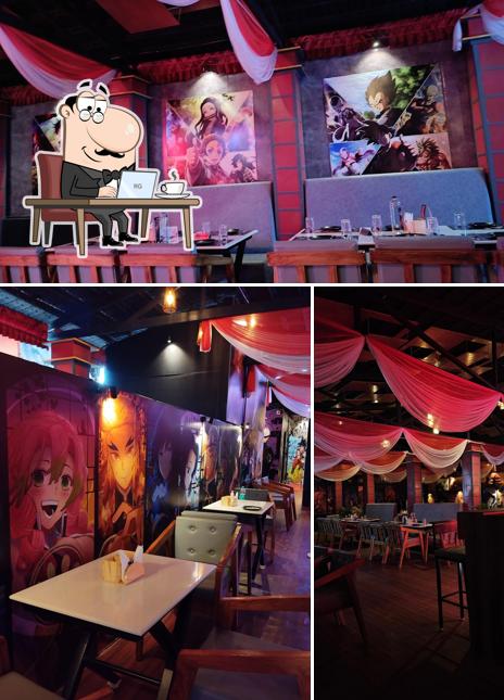 Check out how Uchiha Restaurant Mysuru looks inside