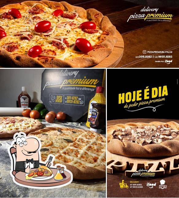 Consiga pizza no Pizza Premium Itajaí