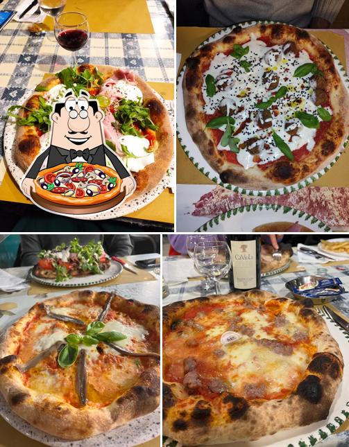 Prova tra le svariate varianti di pizza