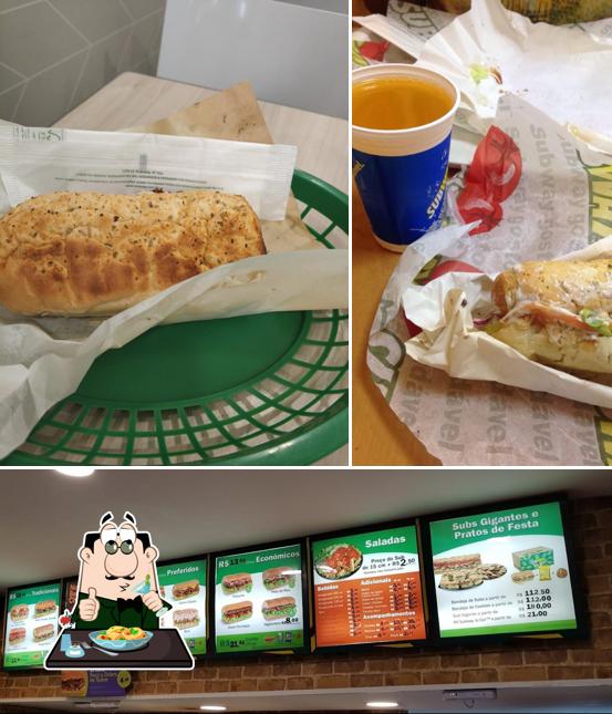 Comida em Subway