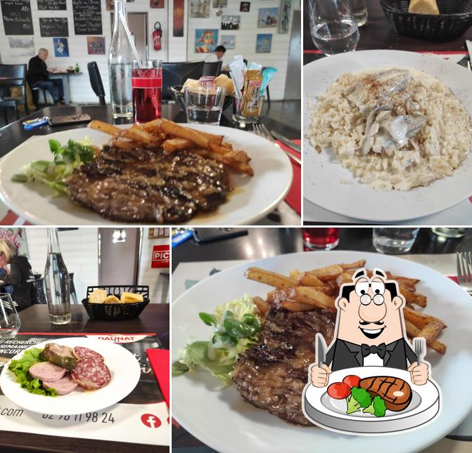 Steak à Le Lapin Rouge