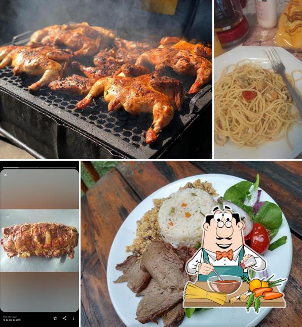 Esparguete à bolonhesa em Chalé Do Frango & Assados