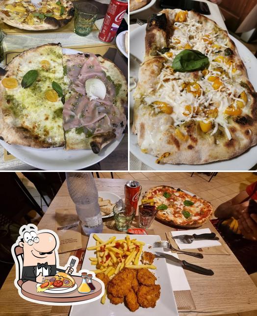 A Ristorante Macrito Pizza & Pinsa, puoi prenderti una bella pizza