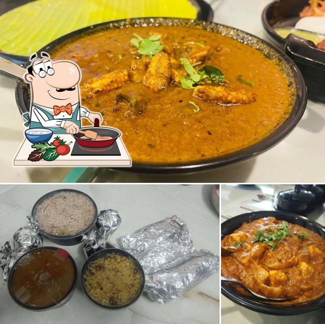 Chicken curry at A2A Restaurant