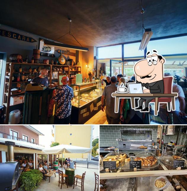 Dai un'occhiata agli interni di Le Bistrò De Route