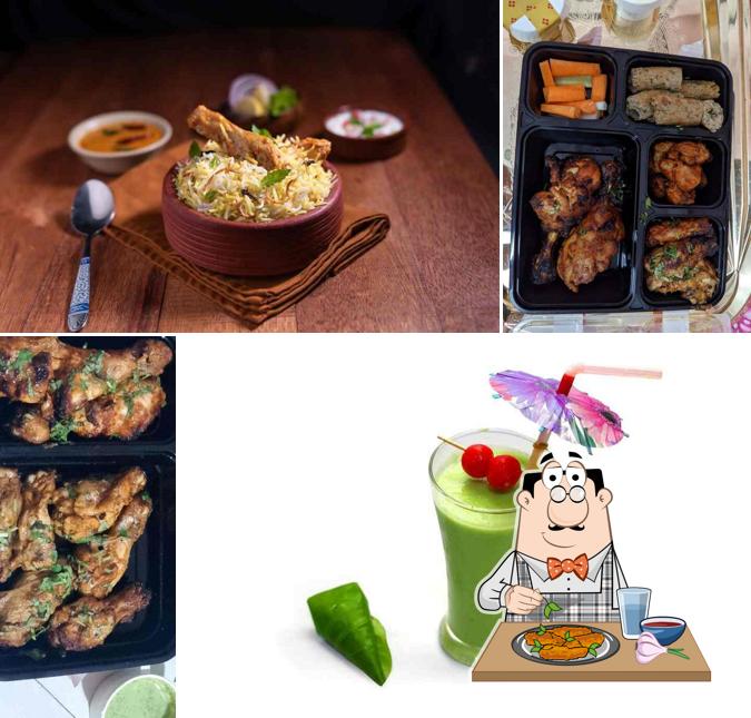 Chicken wings at UBQ-Meals,Thalis & Bowls