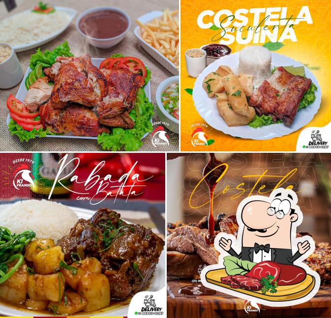 Peça pratos de carne no Ki- Frango O Melhor Frango Assado de Campo Grande - Rj