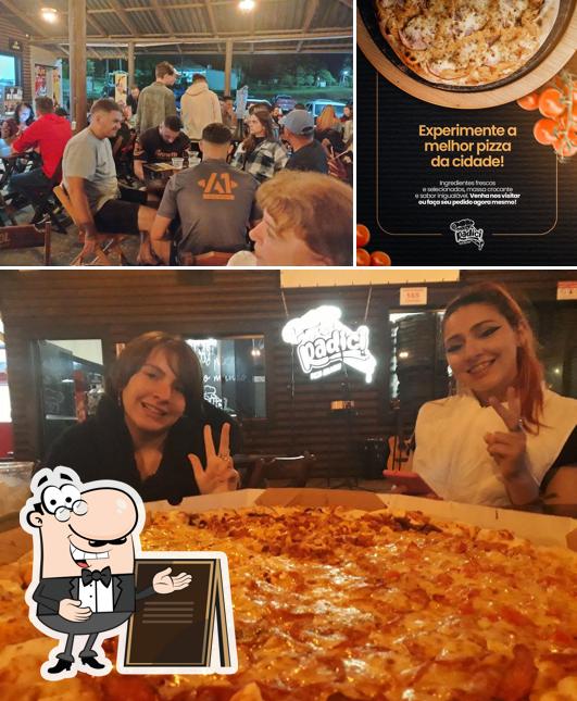 Esta é a foto ilustrando exterior e comida no RESTAURANTE E PIZZARIA RADICI