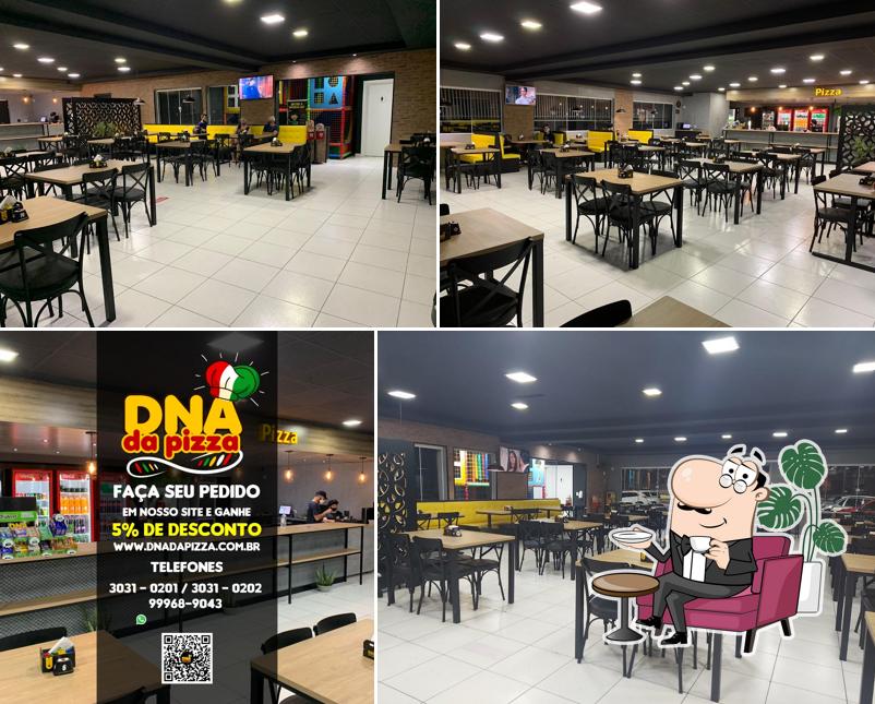 O interior do DNA DA PIZZA Araucária