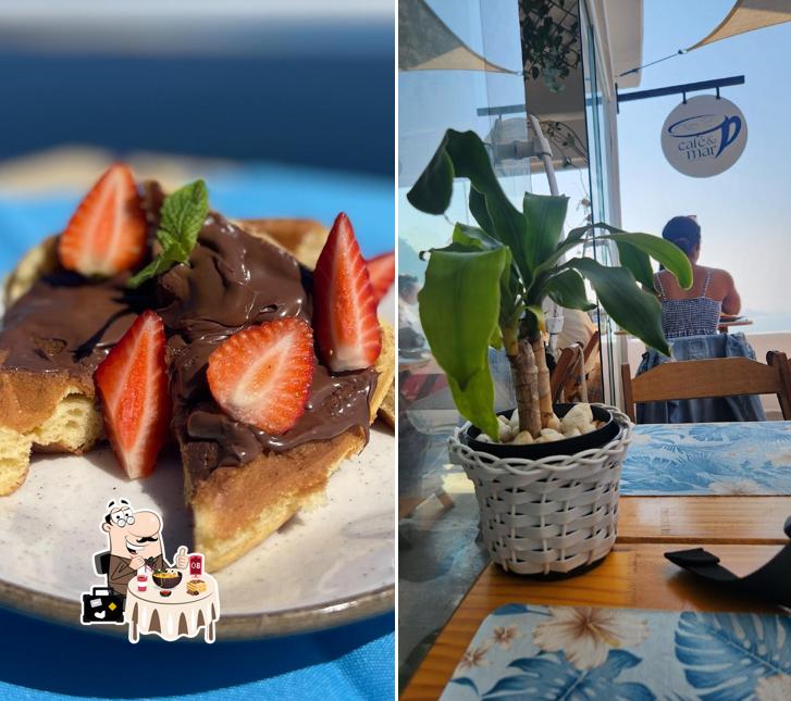 Platos en Café e Mar - Bistrô no Vidigal