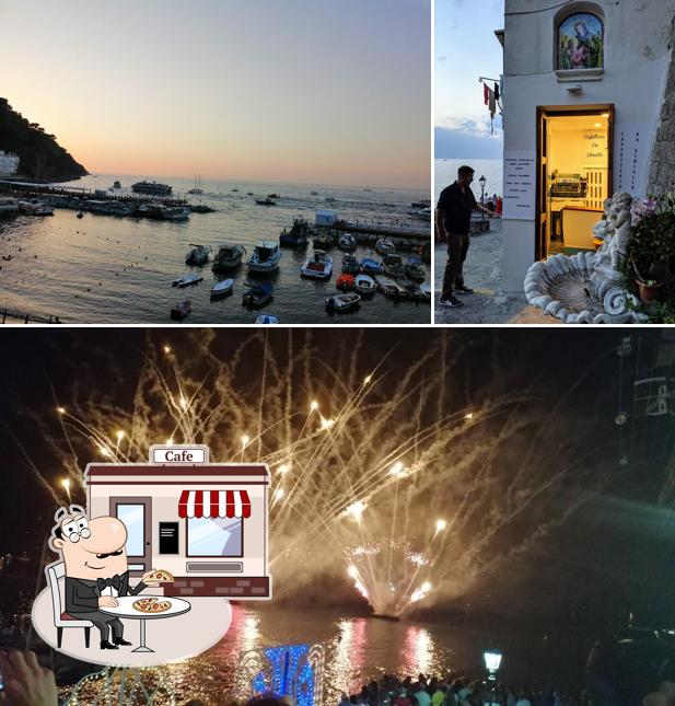 Goditi la vista dall'area esterna di Da Giniello Food & Drink