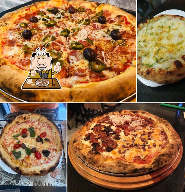 Consiga pizza no Quintal Vó Maria Pizza Bar