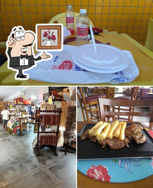 O interior do Posto 4R