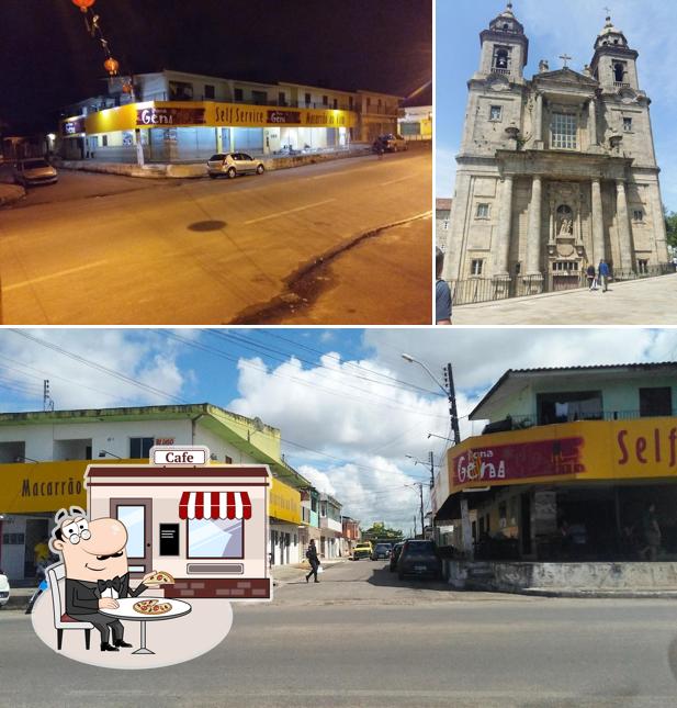 O exterior do Self Service Dona Geni