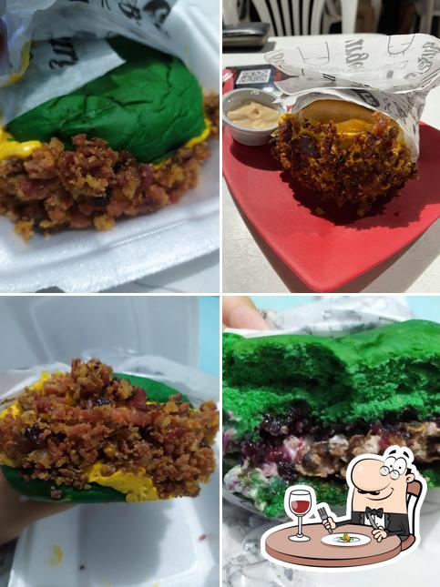 Comida em Teti's Burger