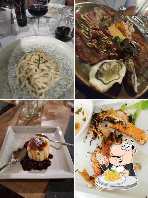 Spaghetti alla carbonara al Ristorante Pizzeria Il Torrione