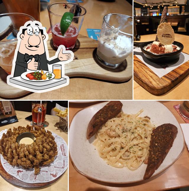 Mousse de chocolate em Outback Steakhouse