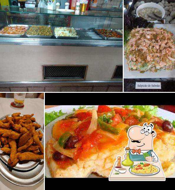 Comida em Churrascaria e Pizzaria Vila Nova
