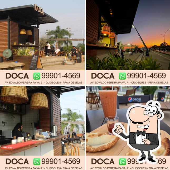 O exterior do Bar Doca Oito Orla do Guaíba Porto Alegre