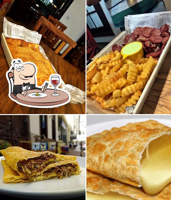 Comida em Lanchonetinha de Itu