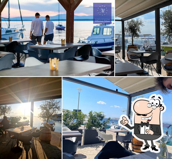 Gli interni di Restaurant Millenium