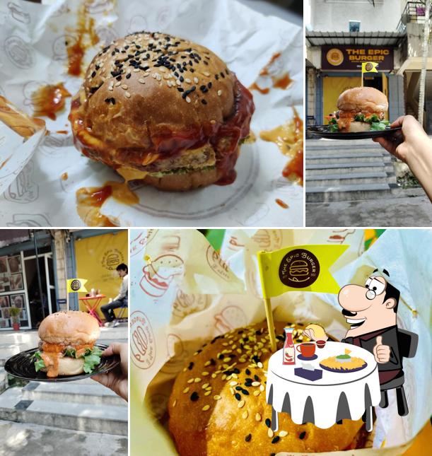 Treat yourself to a burger at The Epic Burger, Pune