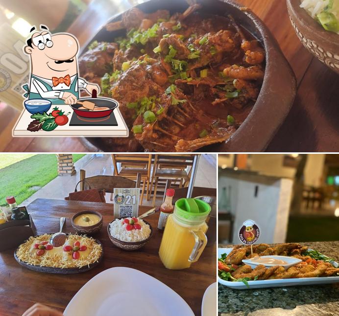 Curry de frango em Toca da Cascavel Restô