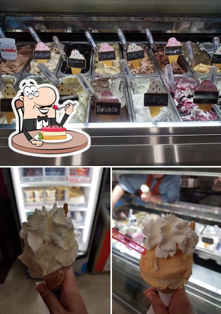 Bar Gelateria Mon Amour propone un'ampia gamma di dolci