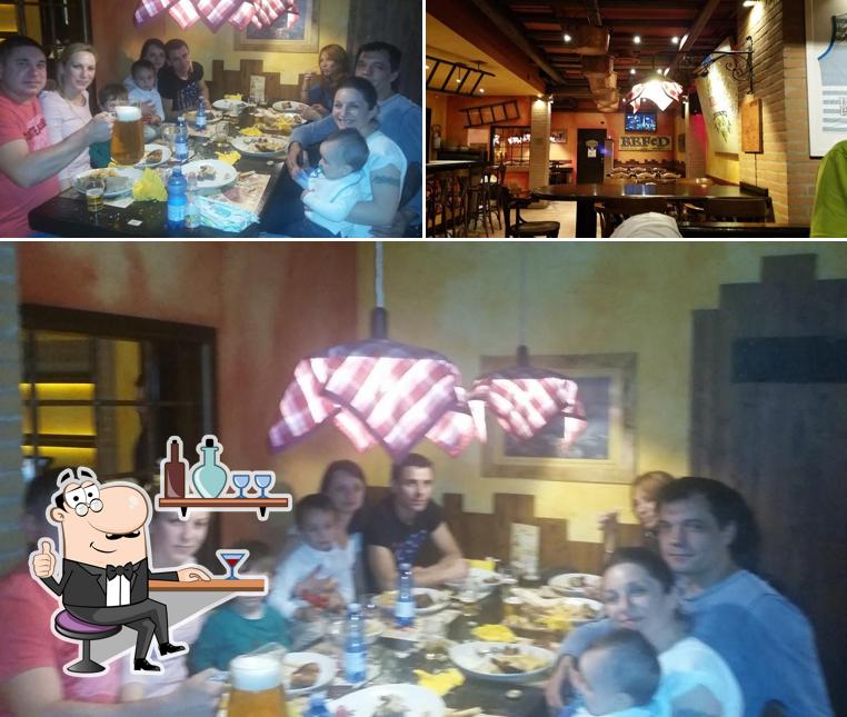 Gli interni di Befed Brew Pub Concesio