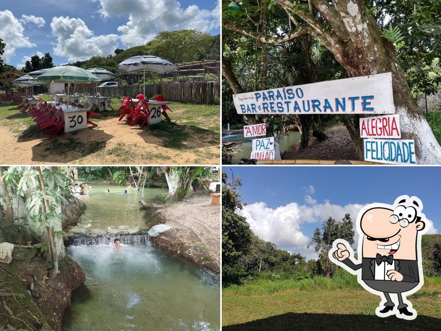 a parte exterior é uma característica importante do Restaurante Recanto do Paraíso - Aldeia PE