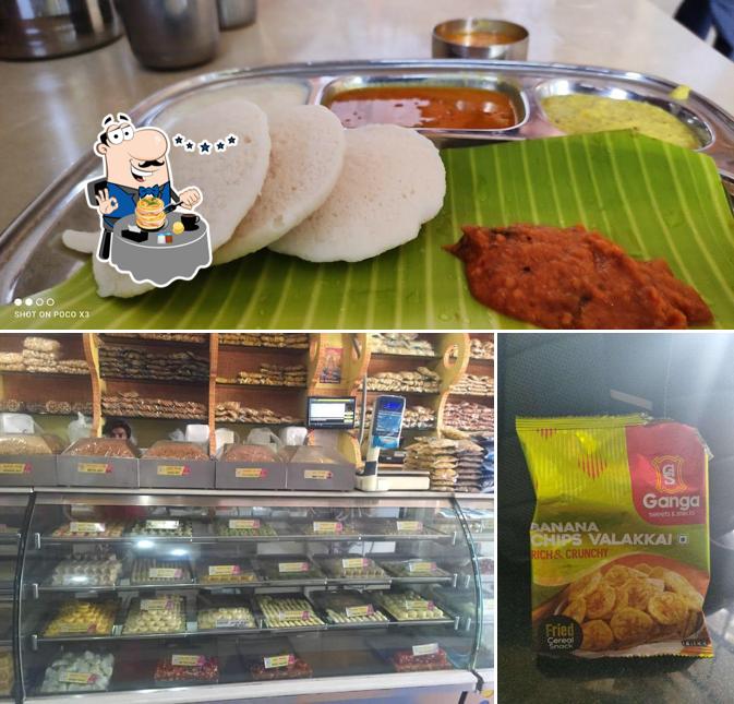 Meals at Ganga Sweets