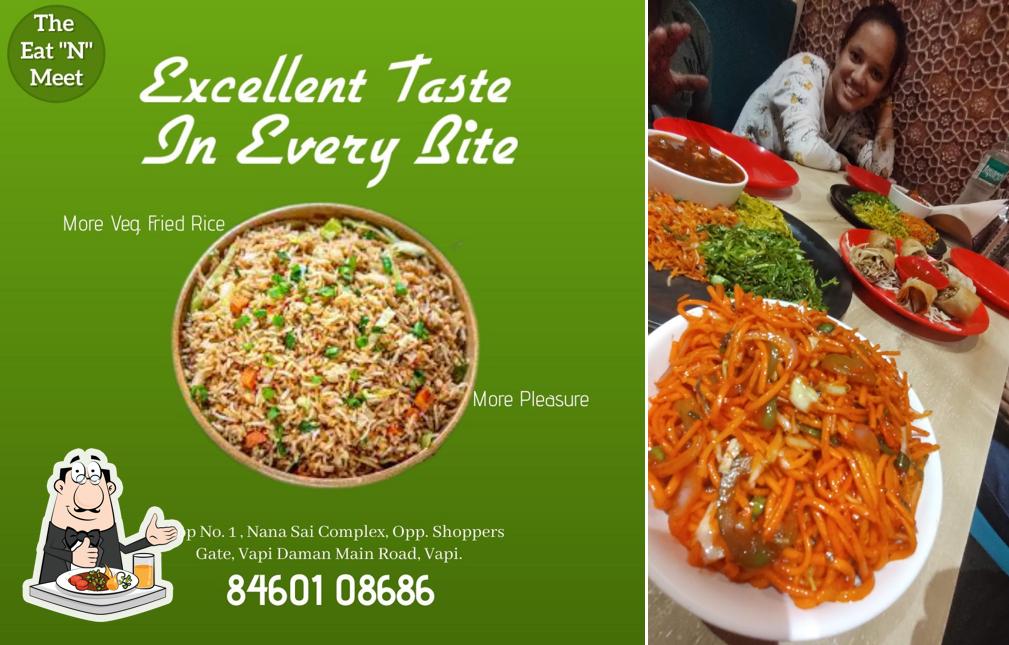 Food at Eat & Meet family restaurant (Chinese&fancydosa&Punjabi)