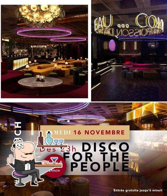 Gli interni di Crapule Club