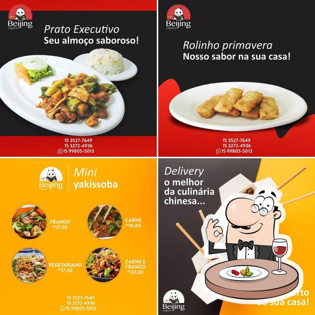 Platos en Beijing Express