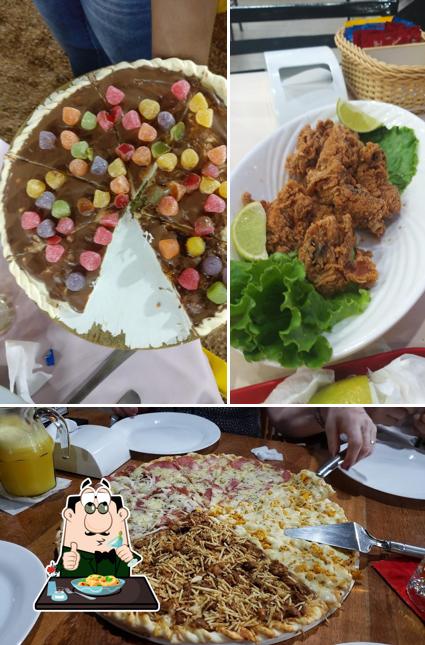 Platos en D'Tália Pizzaria e Choperia - Super Center- Sinop-MT