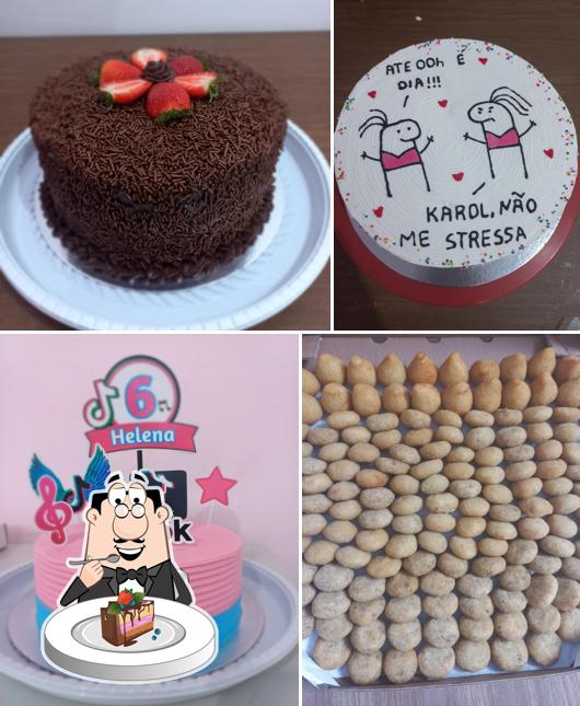 Bolo de chocolate em Silva's bolos, Doces e Salgados