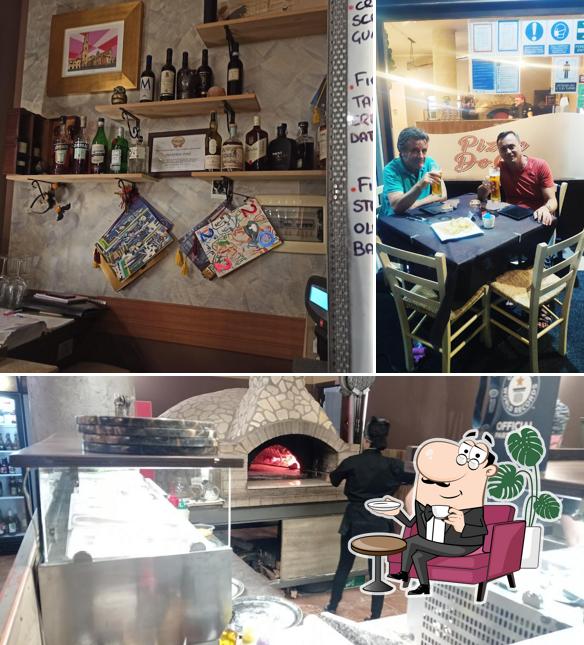 Gli interni di Pizza Do.C