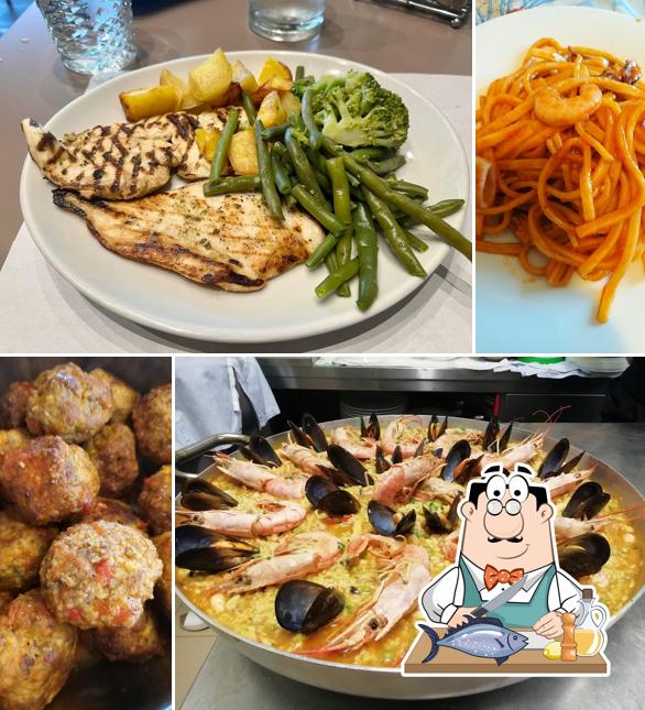 Salmone grigliato al Bar Petrus