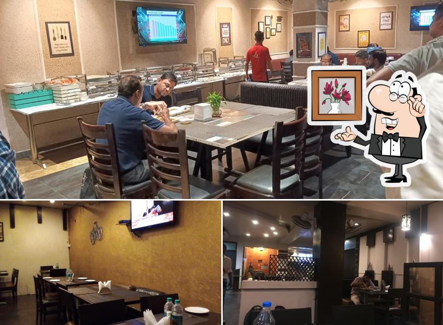 The interior of Rubaab Restaurant , Jagat Farm I Best Restaurant in Greater Noida