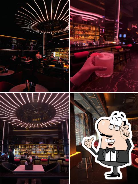 The interior of Trippy Tequila IFC