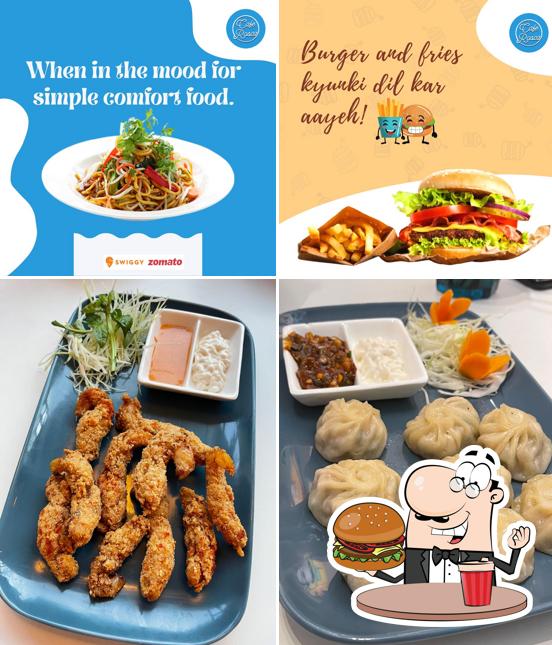 Hamburger at CAFE ROSCA