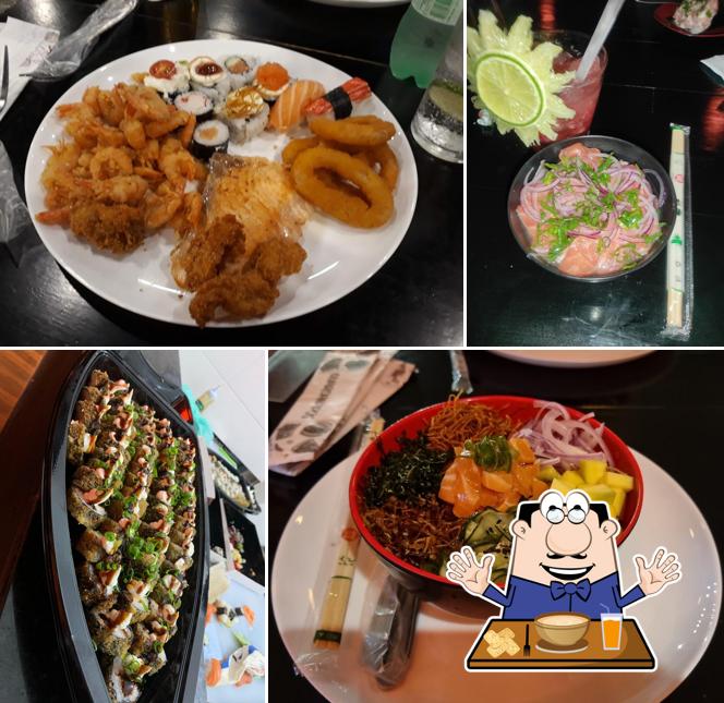 Platos en DOM Sushi bar & Espetaria