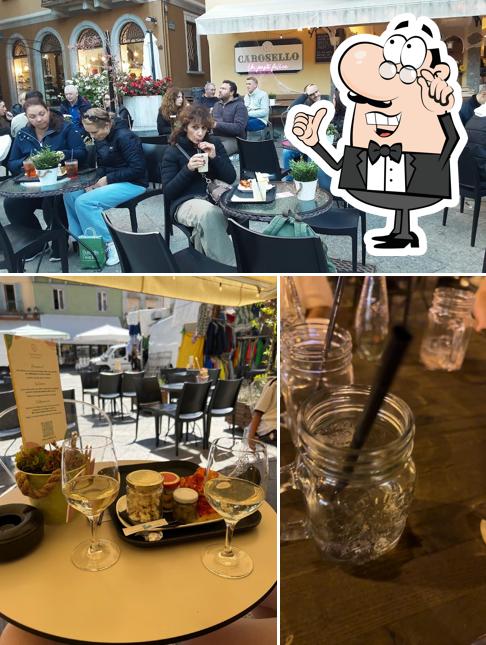 Gli interni di Bar Carosello - un posto felice-