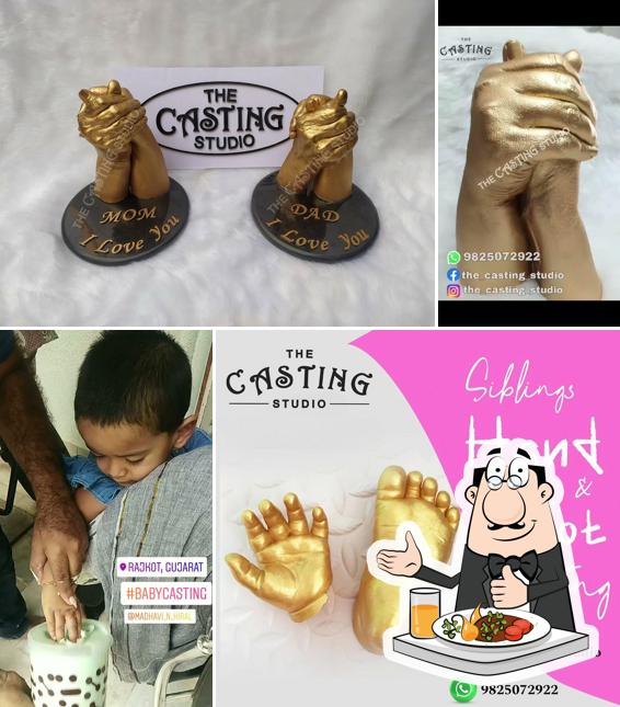 Meals at THE CASTING STUDIO 2D & 3D BABY CASTING HANDS & FEET IMPRESSIONS WITH LUXURIOUS FRAME RAJKOT